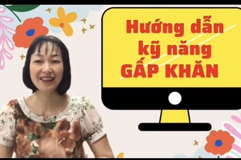 Hướng dẫn kỹ năng “ Gấp khăn” cùng cô giáo Tuyết Mai lớp MGN B1