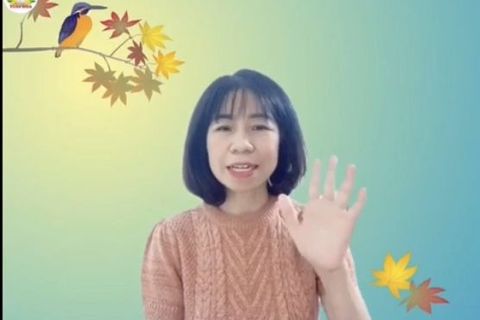 HĐ tạo hình: Tô màu con mèo cùng  Cô giáo Hồng Đào lớp Nhà trẻ D1