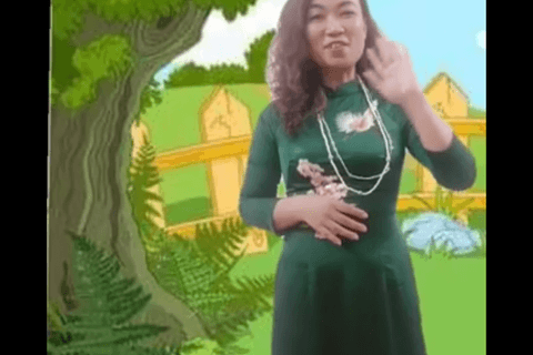 HĐ tạo hình: “Làm bưu thiếp tặng cô” Cô giáo Mai Hương lớp MGN B4