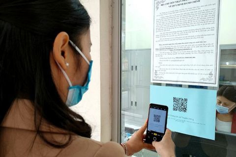 Hà Nội yêu cầu thực hiện nghiêm việc quét mã QR khi ra - vào các cơ quan, đơn vị