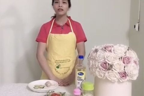 Hướng dẫn món ăn: Tôm sốt bơ tỏi. Cô Hương Mai - Nuôi dưỡng