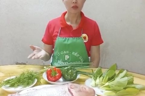 Hướng dẫn món ăn “Cá diêu hồng sốt ngũ sắc”. Cô Nguyễn Hoa A- Nuôi Dưỡng