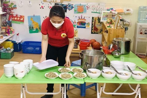 Trường mầm non Tuổi Hoa đã tổ chức thành công buổi kiến tập về chăm sóc nuôi dưỡng.
