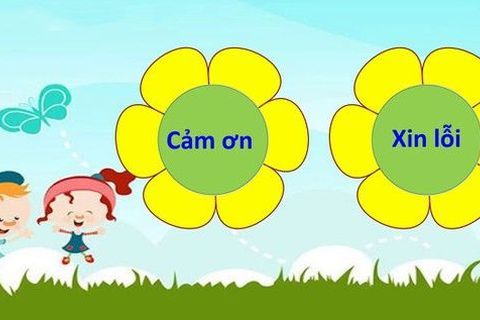 Chúng ta cần dạy trẻ Nói lời Cảm Ơn và Nói lời Xin Lỗi