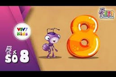 Bé cùng học số 8