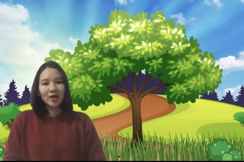 HĐ truyện: Cây táo. Cô giáo Lê Thương lớp Nhà trẻ D3