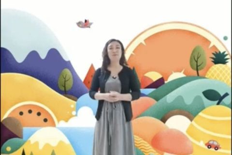 LQVH: Truyện “Cáo thỏ và gà trống” Cô giáo Mai Hương lớp MGN B4