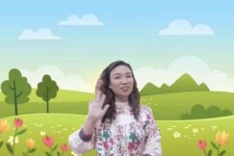 HĐ tạo hình: Làm những chú sâu bằng giấy cùng  Cô giáo Mai Hương lớp MGN B4