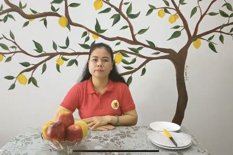 HD kỹ năng bổ táo. Cô Nguyễn Thị Út- Nuôi dưỡng