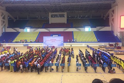 Trường MN Tuổi Hoa tham gia hội khỏe CNVC-NLĐ năm 2019