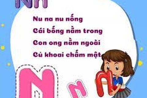 Bé cùng học chữ n
