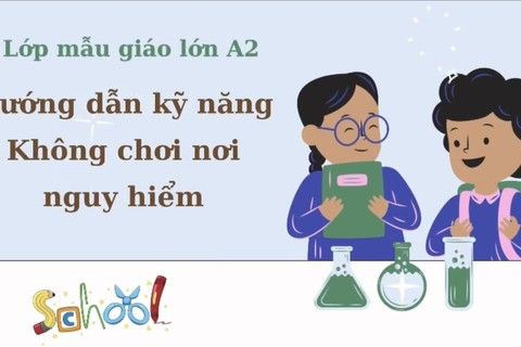 HD Kỹ năng: “ Không chơi nơi nguy hiểm” cùng cô giáo Hồng Loan lớp MGL A2