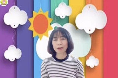 HĐ nhận biết: Màu đỏ - màu vàng cùng Cô giáo Hồng Đào lớp nhà trẻ D1