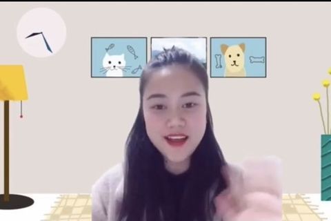 LQVH: Bài thơ “ếch con học bài” cùng Cô giáo Khánh Ly lớp MGN B2