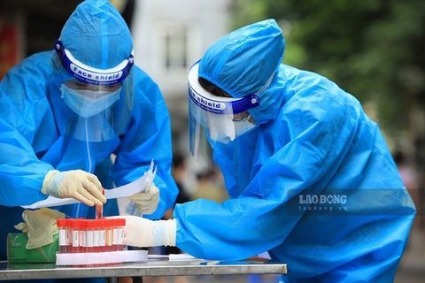 Quận Ba Đình tiến hành xét nghiệm diện rộng để phòng, chống dịch Covid-19