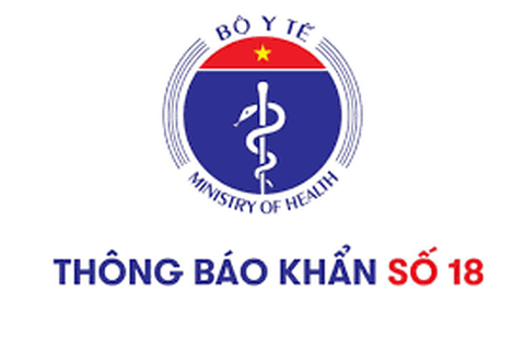 THÔNG BÁO KHẨN SỐ 18