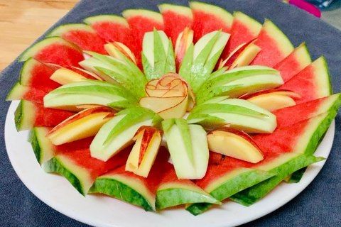 Hướng dẫn cách bổ hoa quả