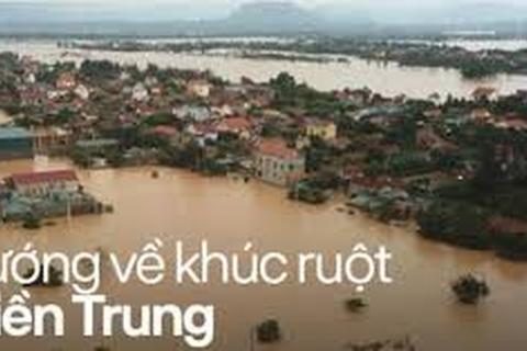 Lời kêu gọi: Toàn dân tham gia ủng hộ miền Trung khắc phục thiệt hại do mưa lũ