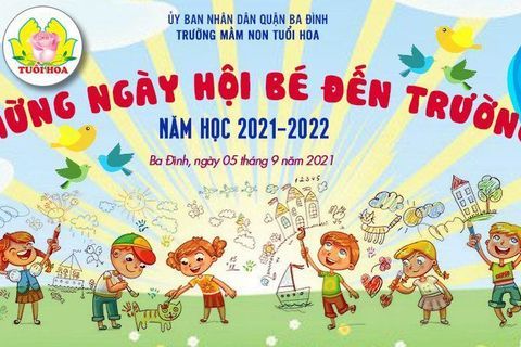 Thông báo:    " Chương trình khai giảng trực tuyến năm học 2021-2022"
