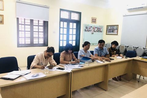 Trường mầm non Tuổi Hoa đón kiểm tra công vụ