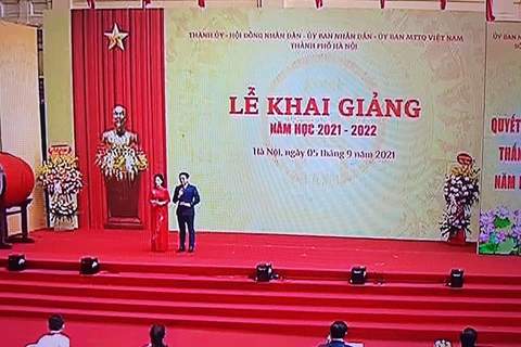 Lễ khai giảng trực tuyến năm học 2021- 2022 trường mầm non Tuổi Hoa - Ba Đình