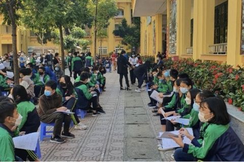 Hà Nội hướng dẫn xử lý khi phát hiện F0, F1, F2 tại trường học