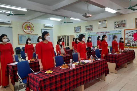Công tác phát triển Đảng viên của trường mầm non Tuổi Hoa năm 2021