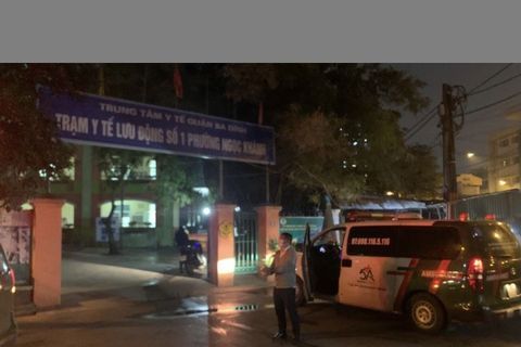 Quận Ba Đình: Chính thức kích hoạt trạm Y tế lưu động phường Ngọc Khánh