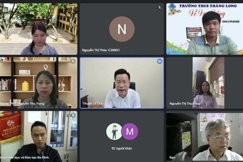 Quận Ba Đình tổ chức Hội nghị nghiệm thu quản lý văn bản, hồ sơ trên google driver