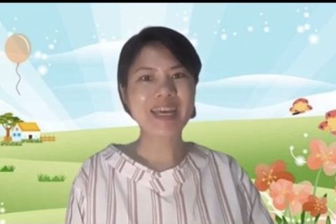 HĐ âm nhạc: Bài hát “Cháu vẽ ông mặt trời” Cô giáo Âu Nguyên lớp Nhà trẻ D1