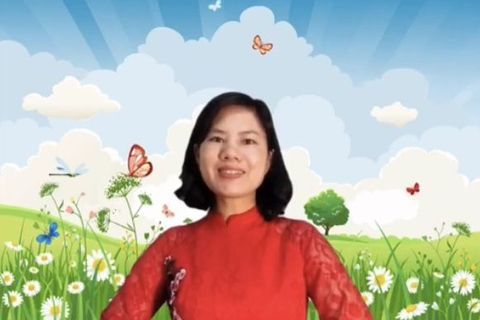 HĐ nhận biết: Quả táo, quả chuối. Cô giáo Âu Nguyên lớp Nhà trẻ D1