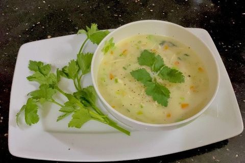 Món ngon cho bé - súp gà kem tươi
