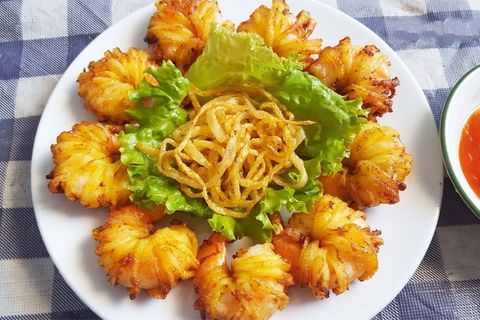 Món ngon mỗi ngày cho bé yêu "Tôm chiên khoai tây"