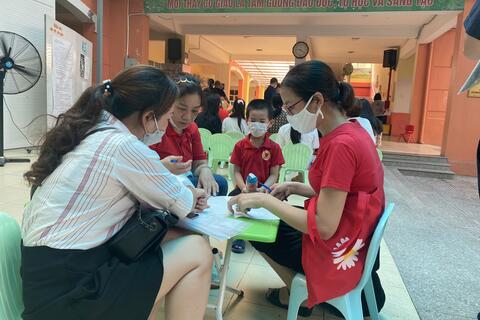 Chăm sóc sau tiêm vaccine phòng Covid-19 cho trẻ 5-11 tuổi
