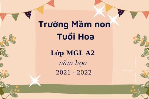 Video chia tay các bạn nhỏ lớp MGL A2