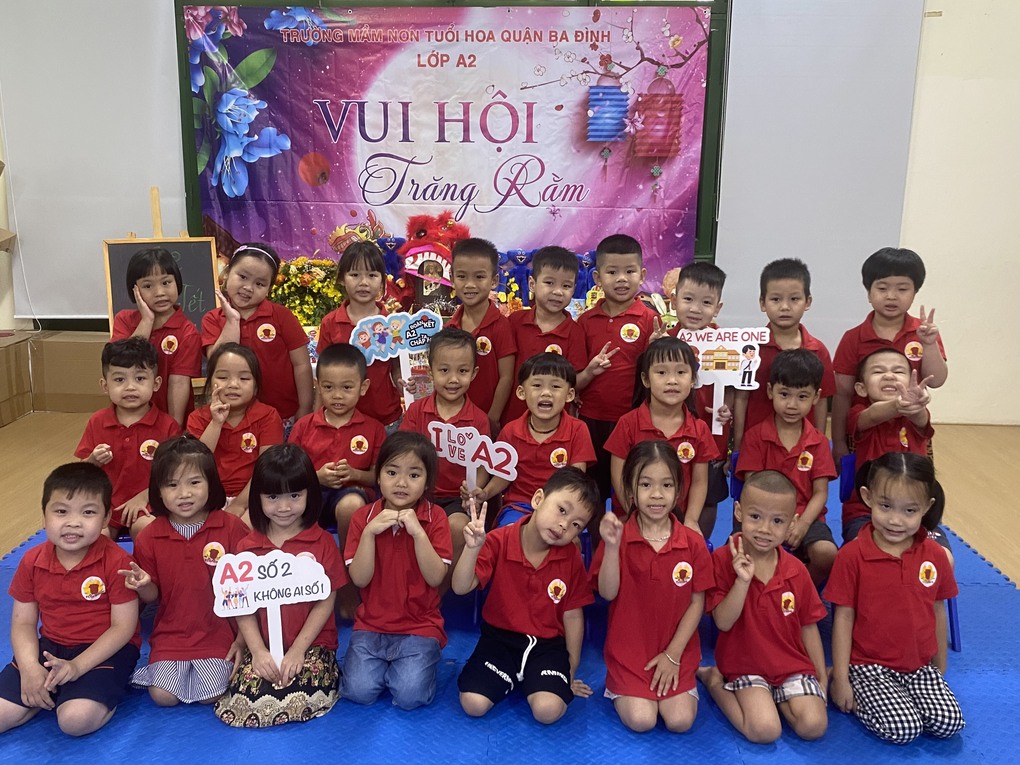 Trung thu của các bạn nhỏ lớp MGL A2