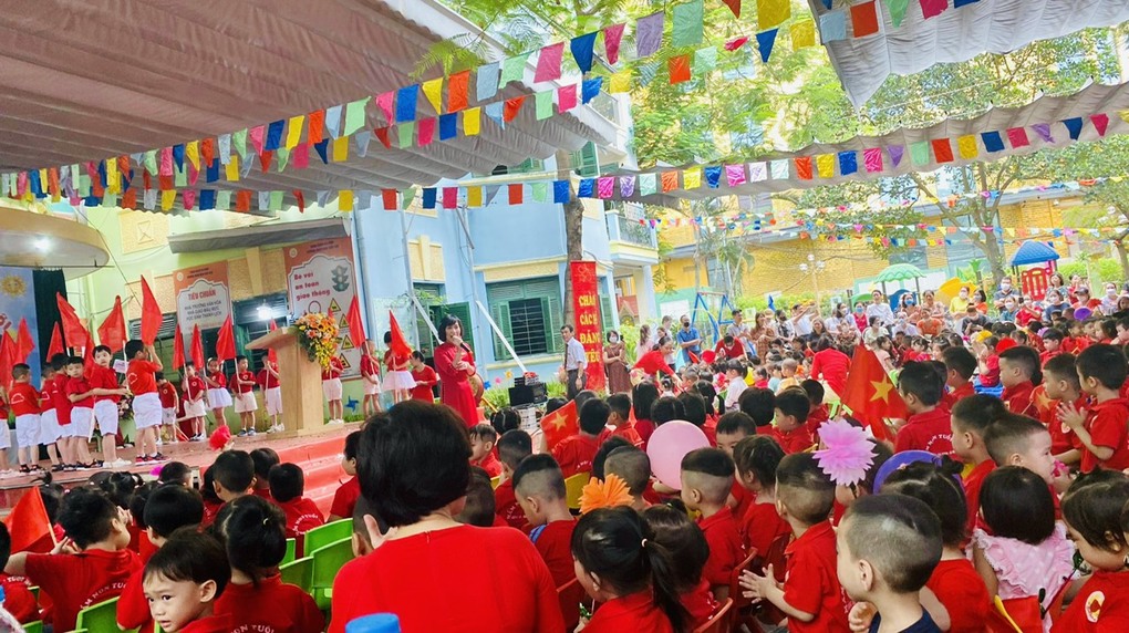 Trường mầm non Tuổi Hoa hân hoan chào đón năm học mới 2022 - 2023