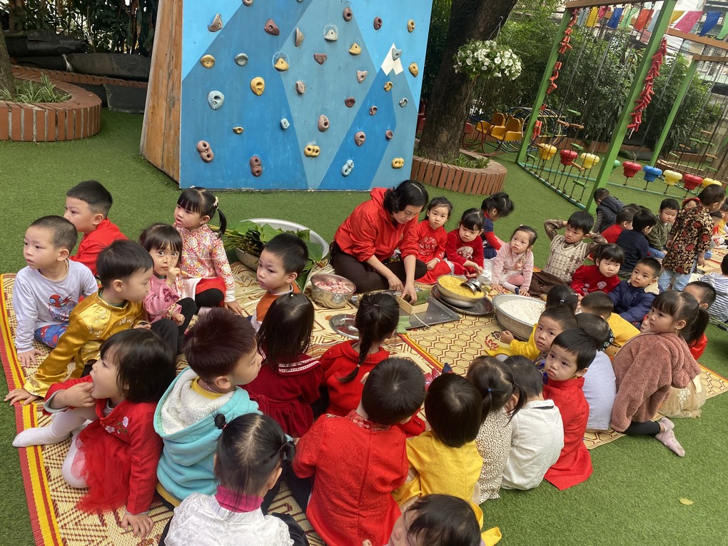 Các bé lớp C2 vui Tết Quý Mão 2023