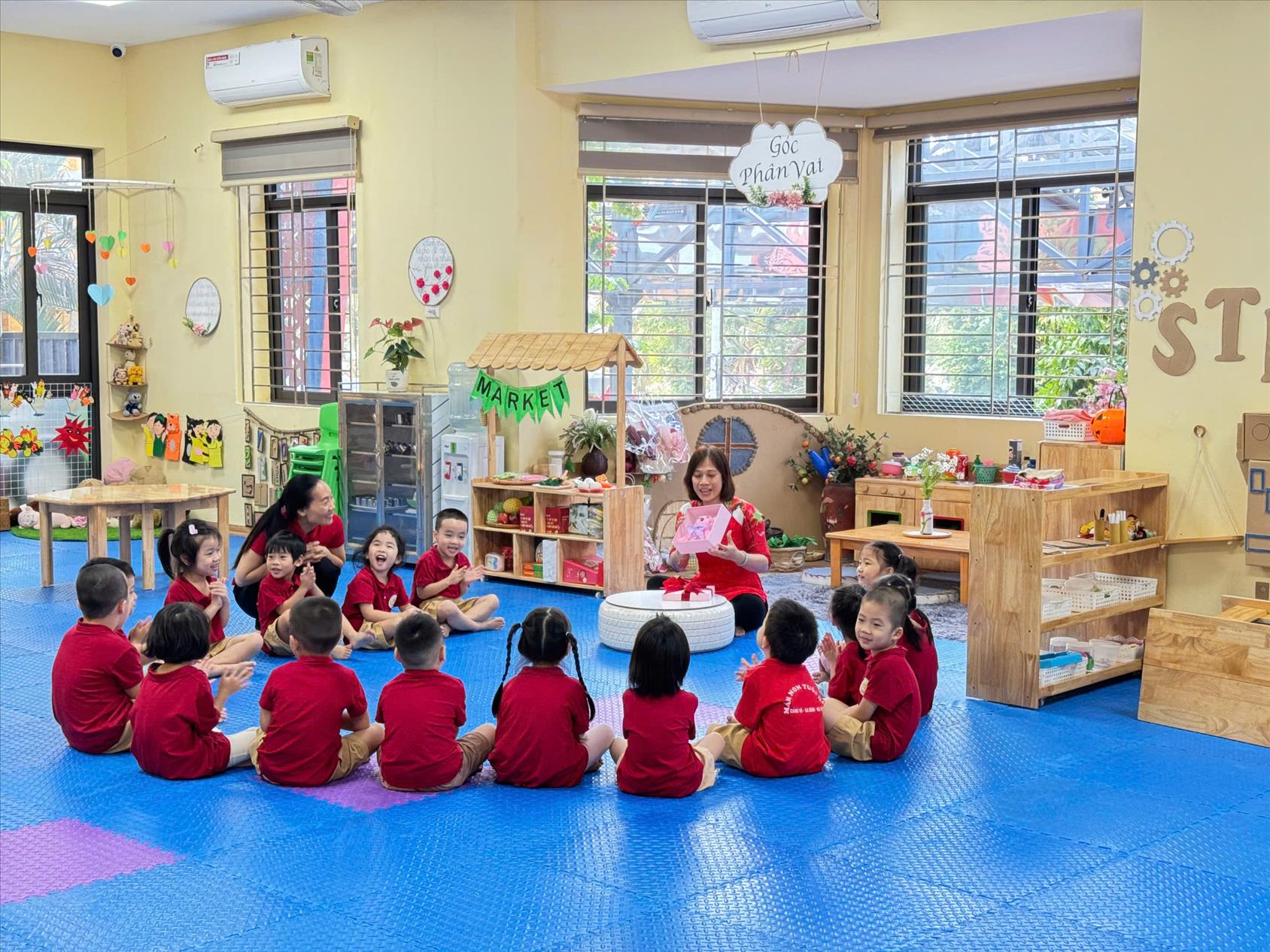 Những bạn gấu đáng yêu của các bé lớp B3