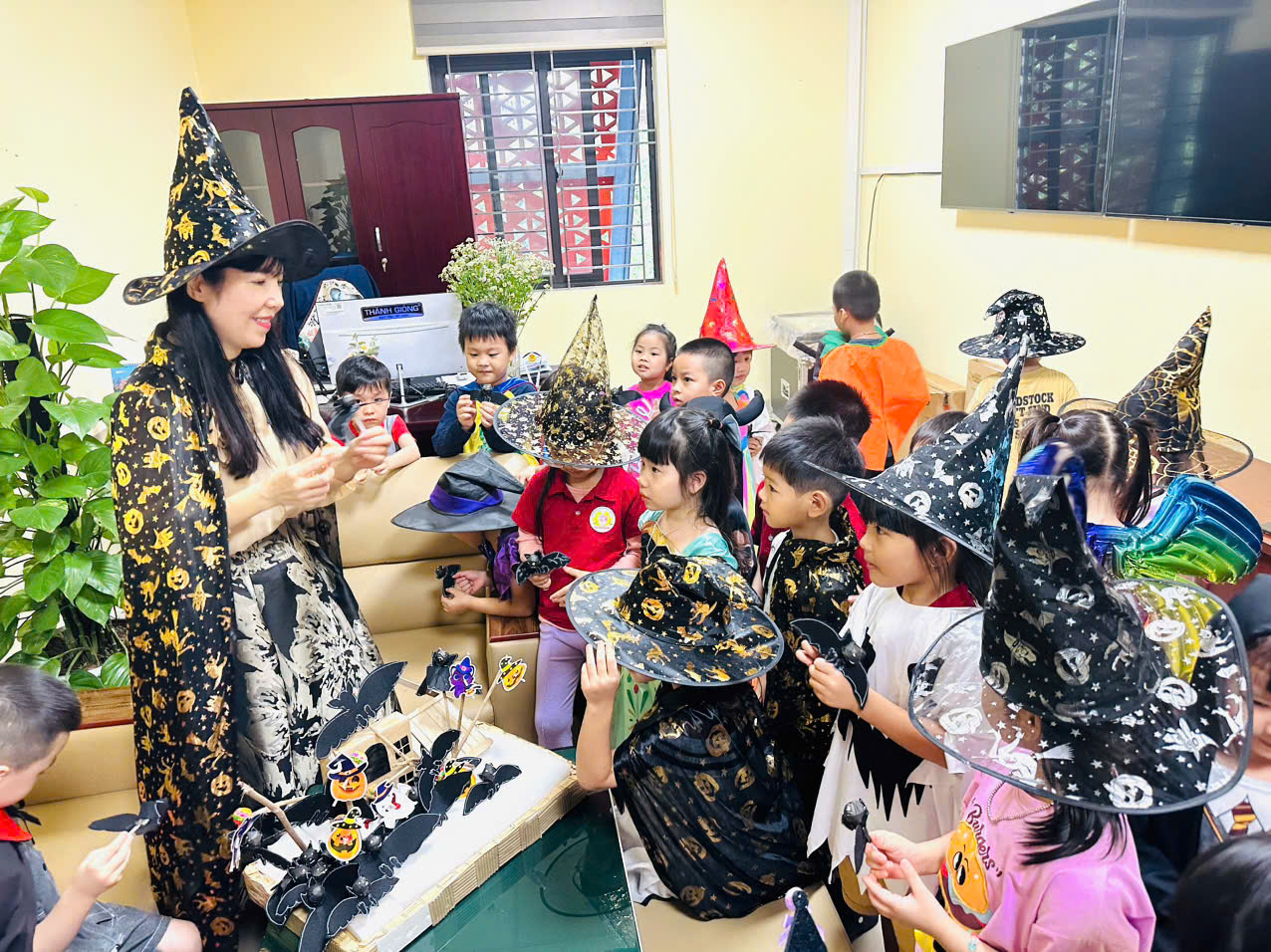 Ngày hội Halloween lớp A4