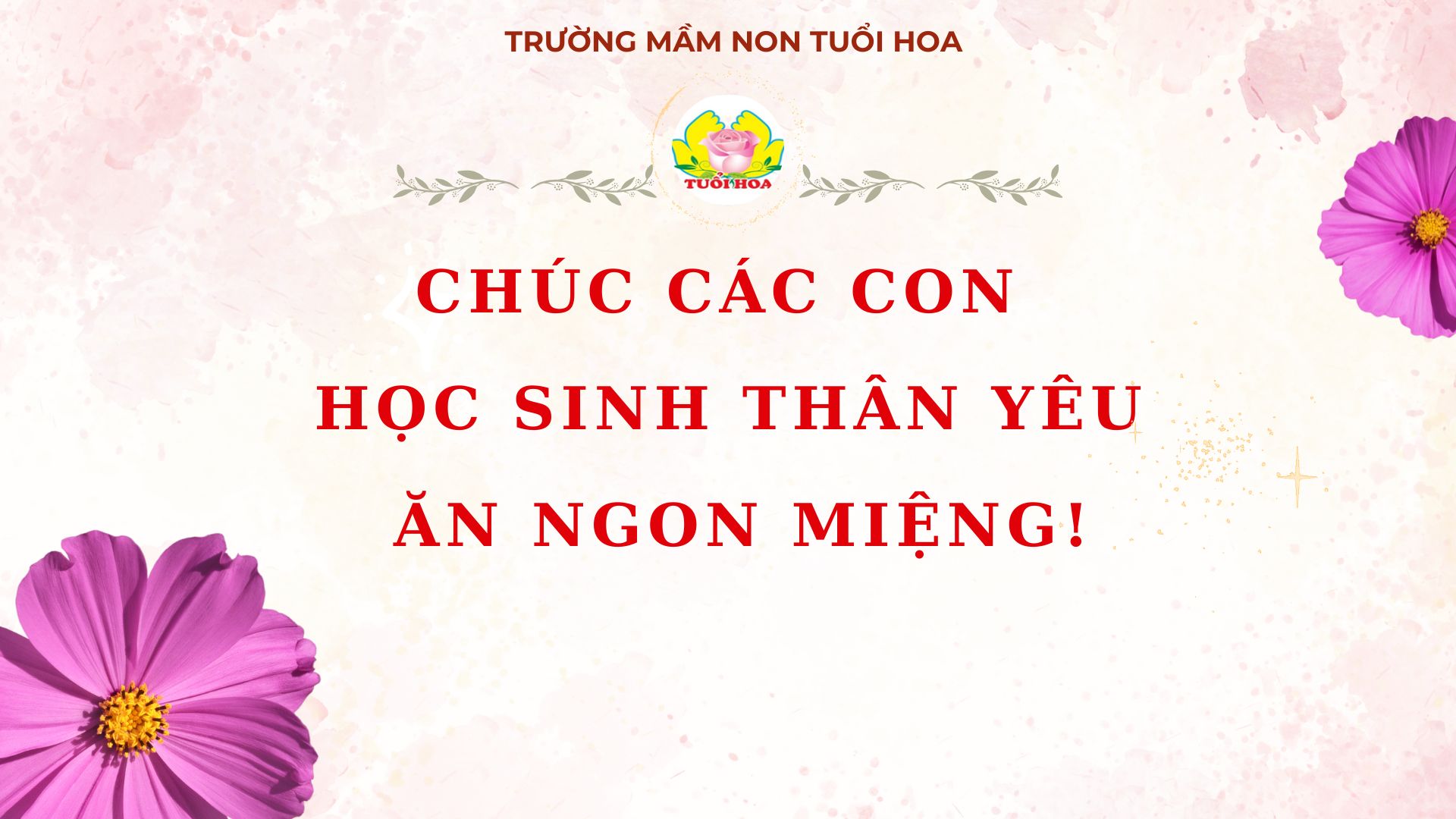 THỰC ĐƠN DÀNH CHO TRẺ TUẦN 3 THÁNG 12/2024 TỪ NGÀY 16/12/2024 ĐẾN 20/12/2024