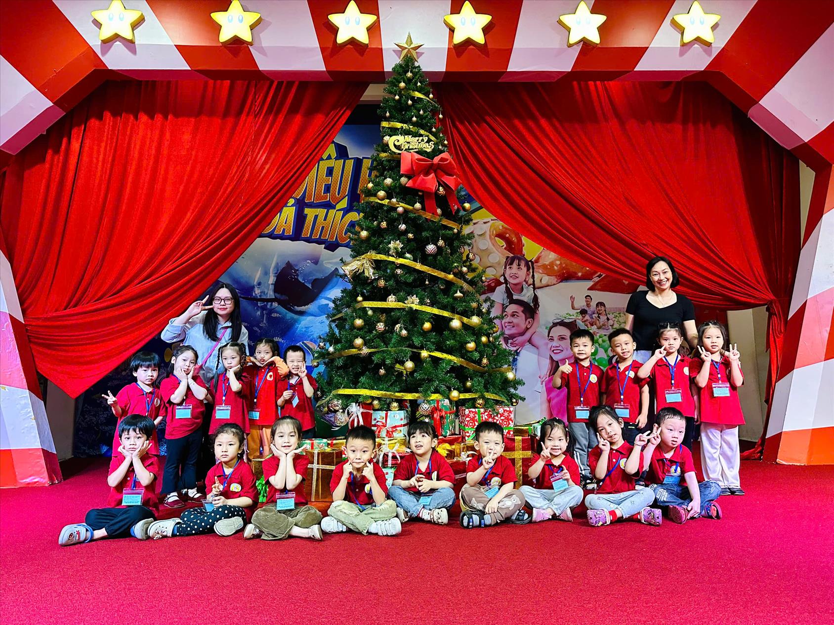Hoạt động tham quan trải ngiệm của lớp MG Nhỡ B1 tại khu vui chơi Vince - TTTM Time city.