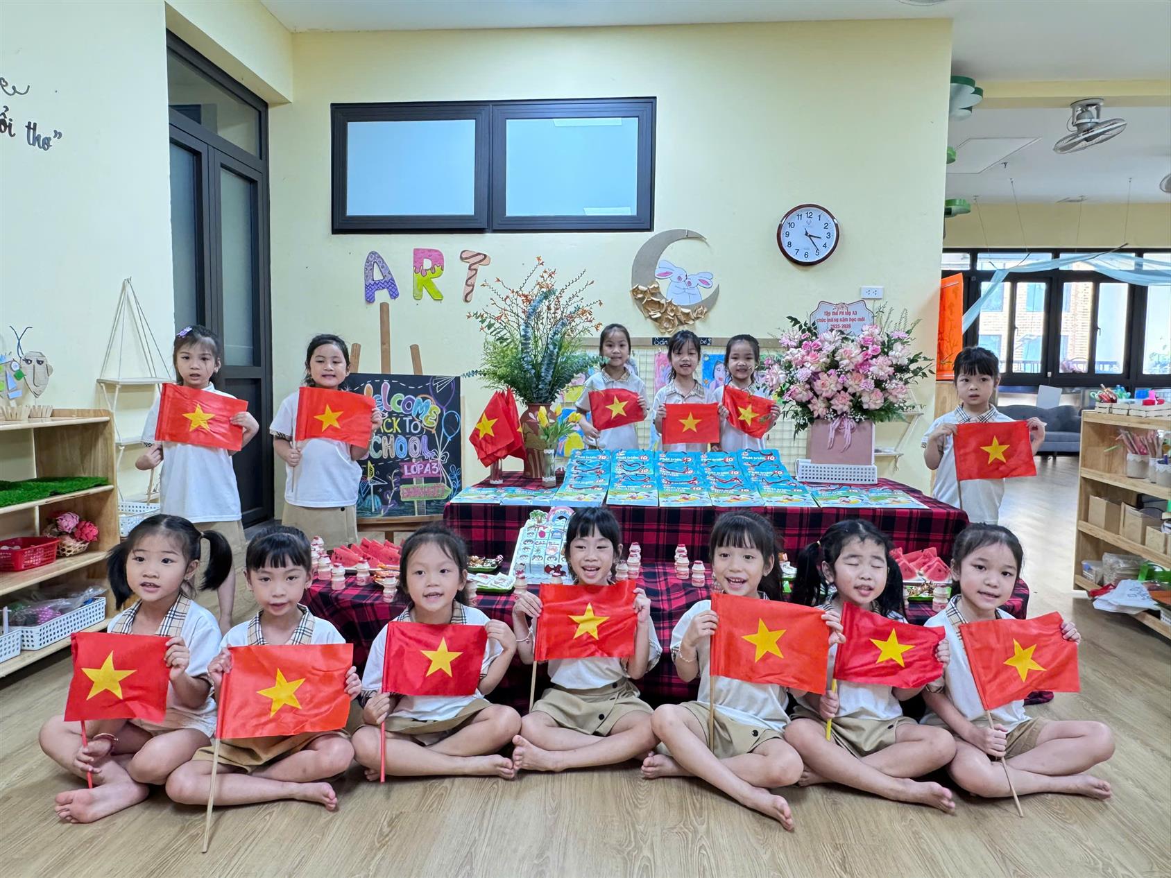 Ngày khai trường đặc biệt của các bạn lớp mẫu giáo lớn A3