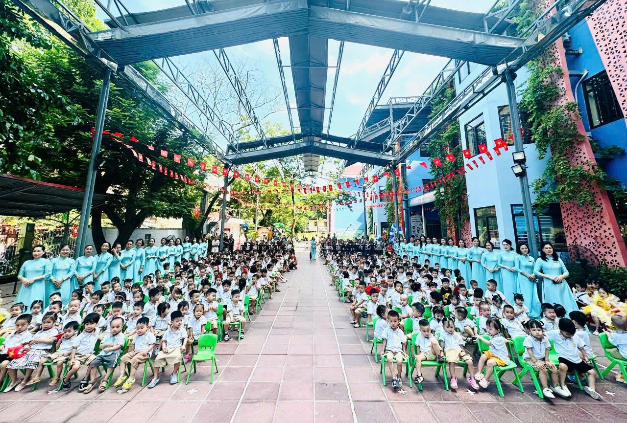 Khai giảng  năm học 2025 – 2026 của các bé lớp mẫu giáo C1 trường mầm non Tuổi Hoa Giảng Võ
