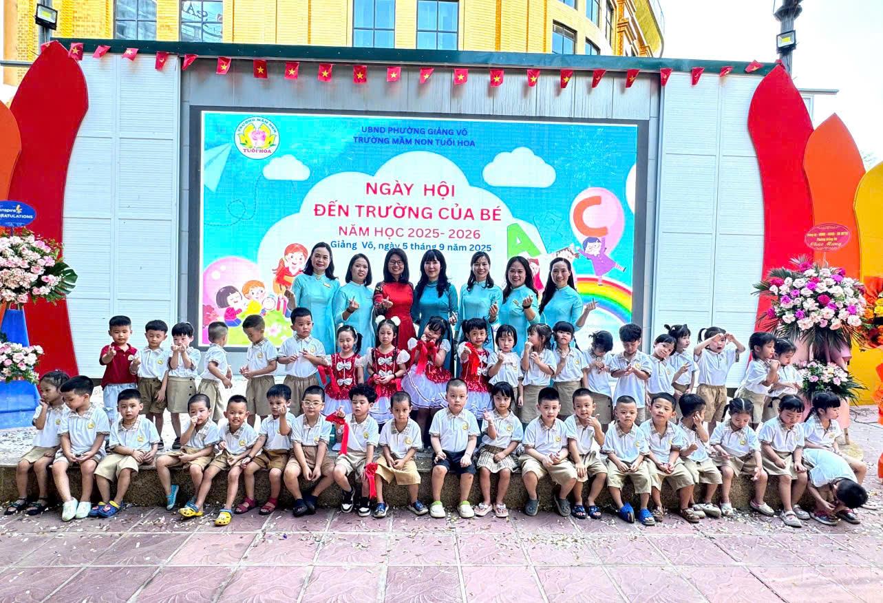 Lễ Khai Giảng Năm Học 2025-2026 của các bé lớp mẫu giáo nhỡ B3