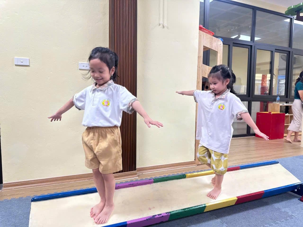 Khám phá và chinh phục - Ngày hội GymKid Của Lớp A2 trường mầm non Tuổi Hoa