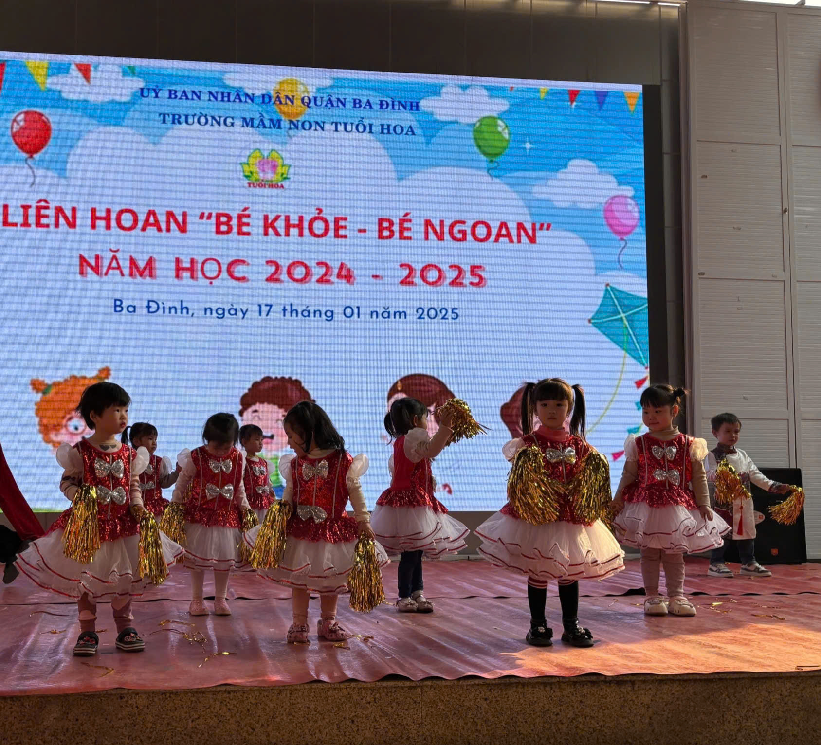 Cùng tham gia liên hoan "Bé khỏe- bé ngoan" với các bé Lớp MGB C2 nào!!!