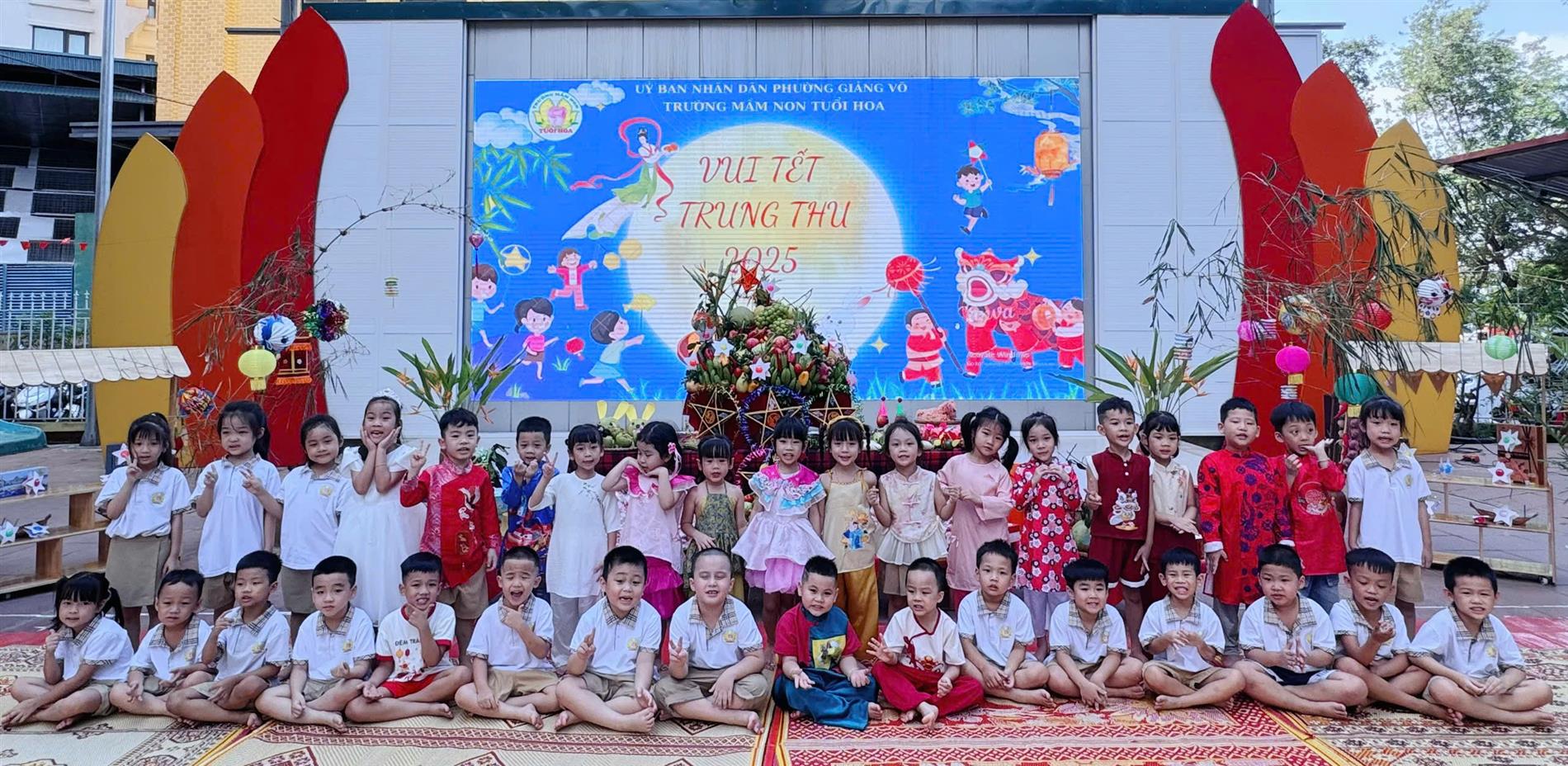 Vui hội trăng rằm - Tết Trung Thu của các bạn lớp mẫu giáo lớn A3