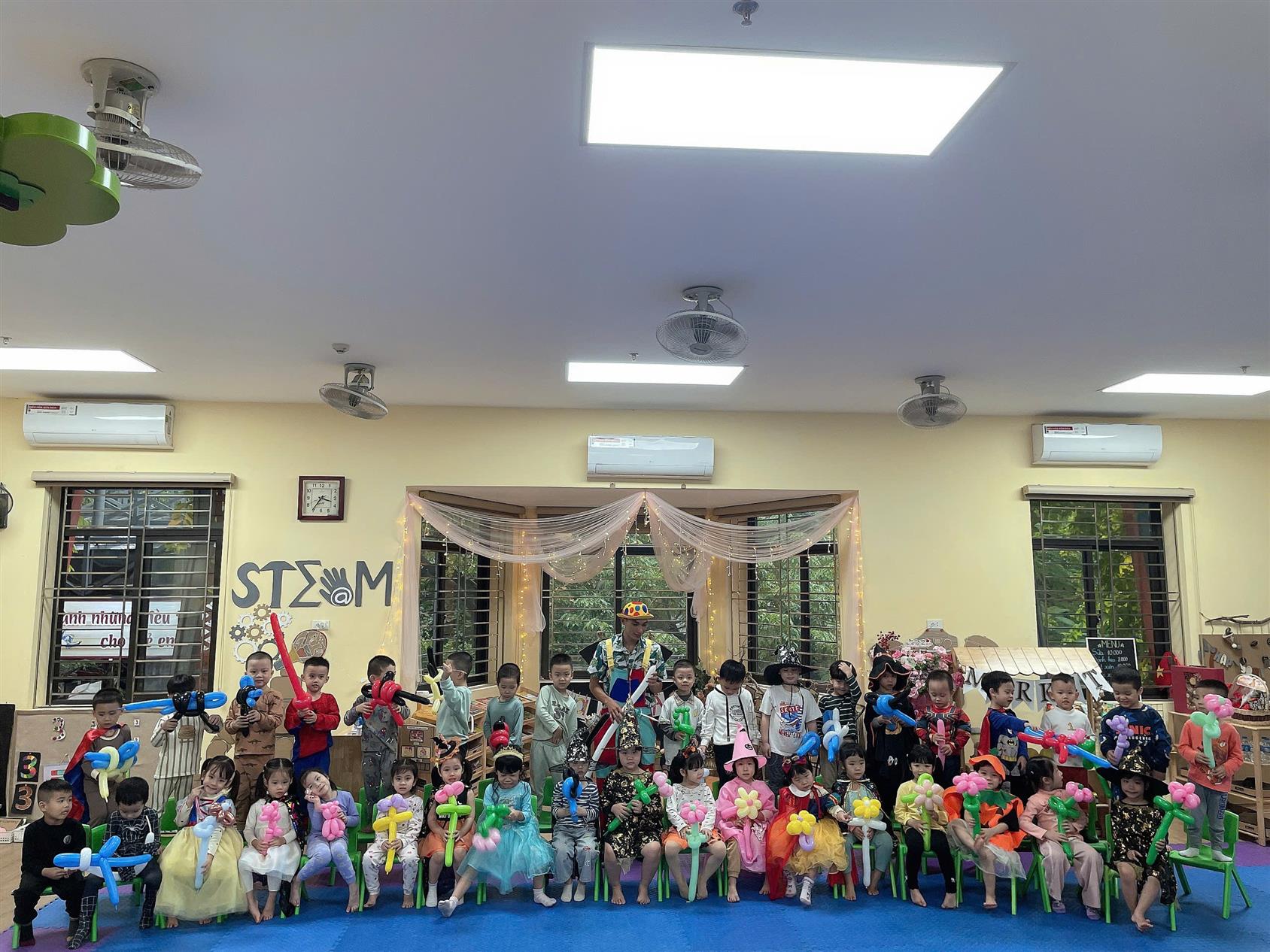 🕸️ Ngày hội Halloween của các bé lớp Mẫu giáo nhỡ B3 🎃