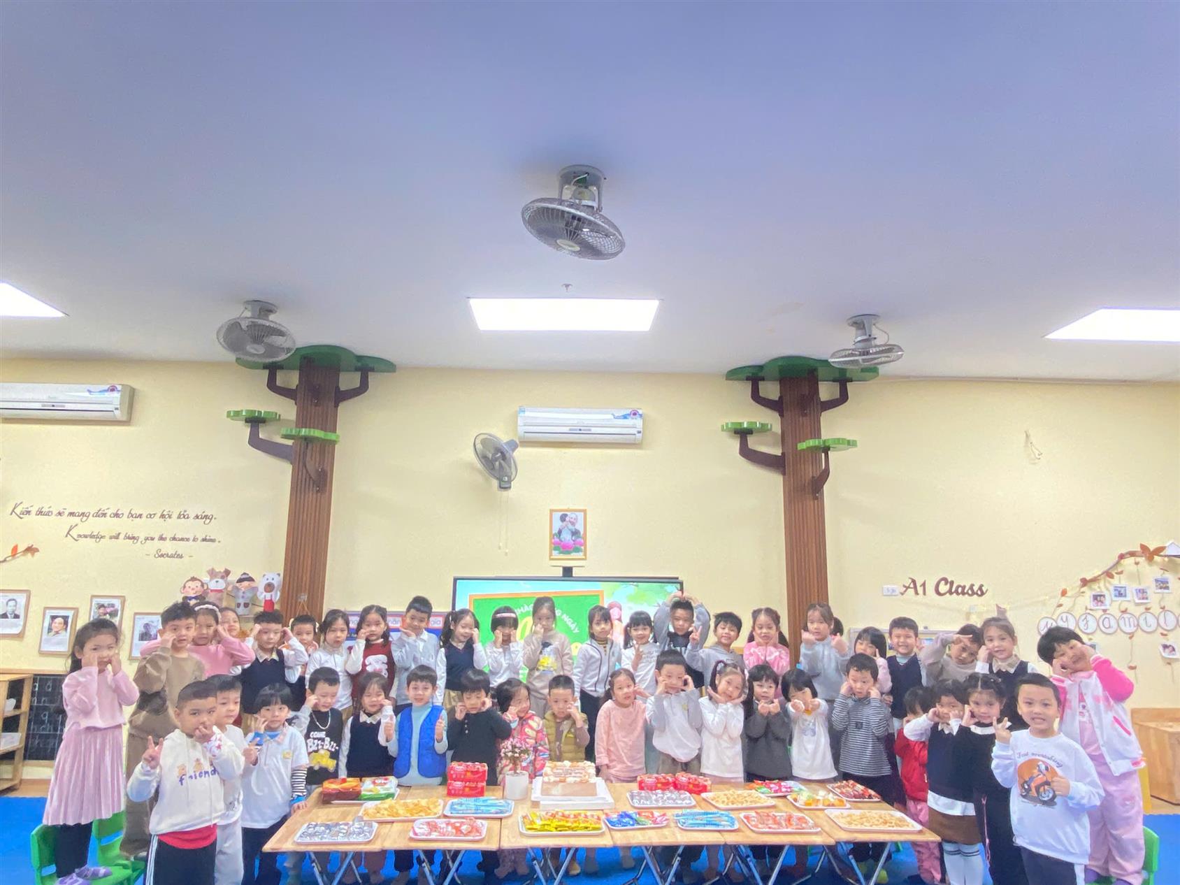 🌸 Chào mừng ngày nhà giáo Vệt Nam 20/11 – Hành trình yêu thương của các bạn nhỏ A1 🌸